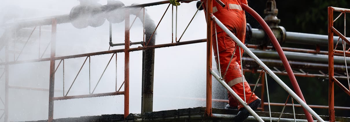 Hydro jet cleaning